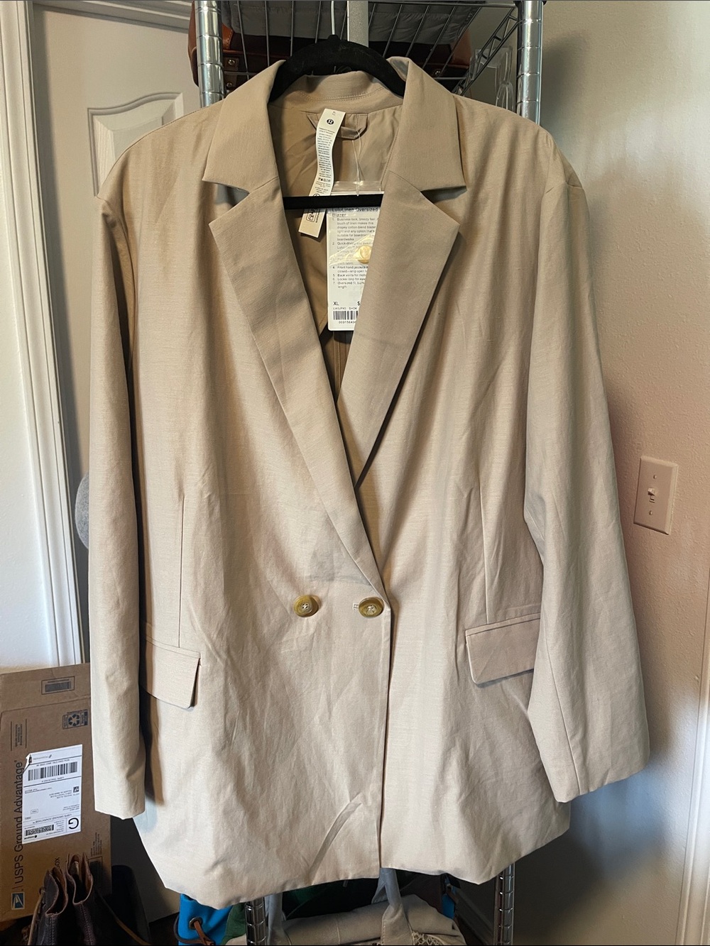 Lululemon Lululinen Oversized Blazer